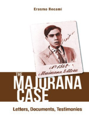 cover image of The Majorana Case